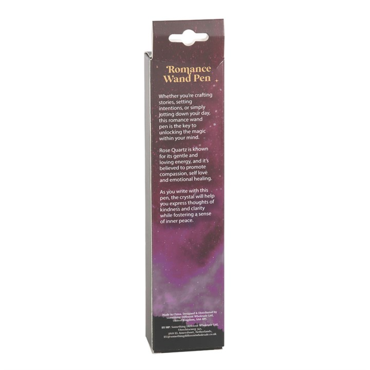 Romance Rose Quartz Crystal Wand Pen – Writing Tool for Love, Compassion & Heart Healing