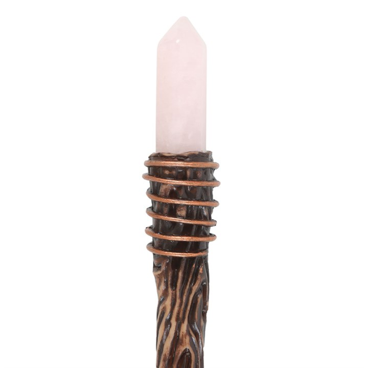 Rose Quartz Romance Magic Wand – Crystal Wand for Love, Compassion & Heart Healing