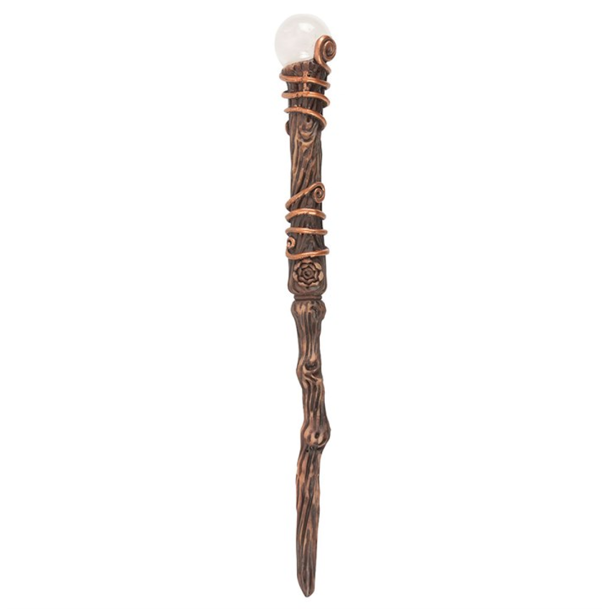 Aura Quartz Energy Clearing Magic Wand – Crystal Tool for Positivity, Creativity & Intention Setting