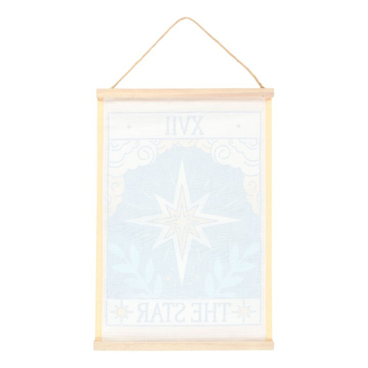 The Star Tarot Card Fabric Wall Hanging – Celestial Home Décor for Spiritual Guidance