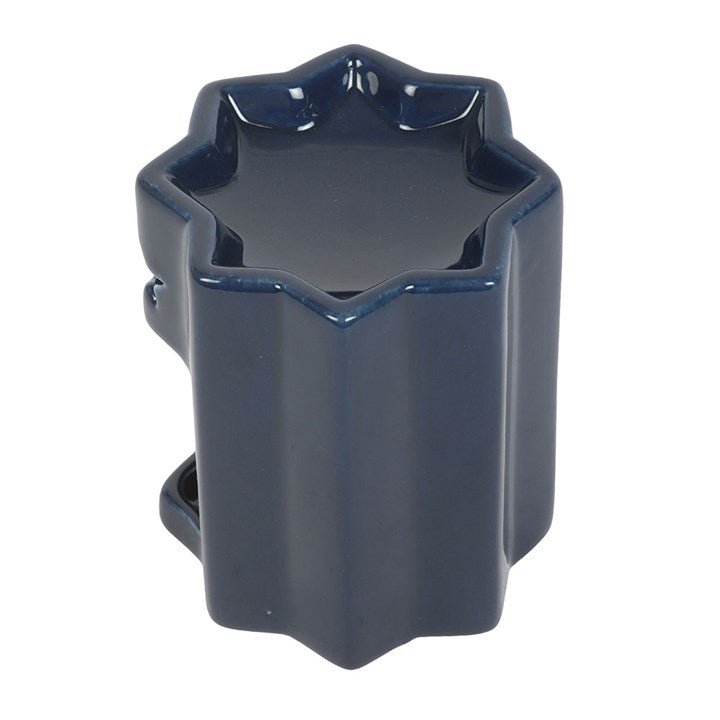 Blue Star Oil Burner – Celestial Aroma Burner for Fragrance Oils