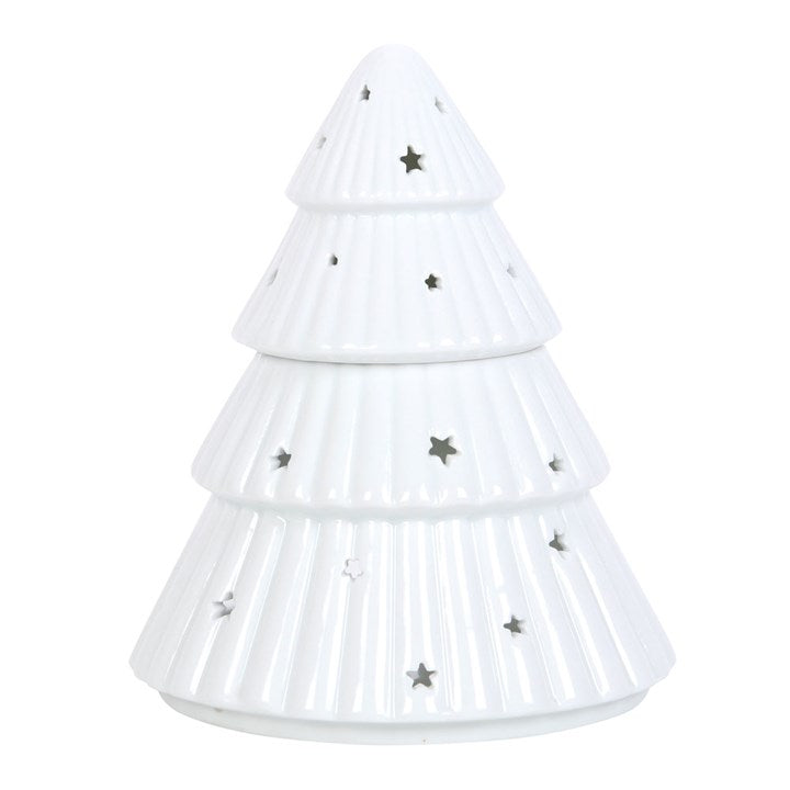 Christmas Tree Oil Burner – Ceramic Wax Melt & Aroma Burner for Festive Fragrance