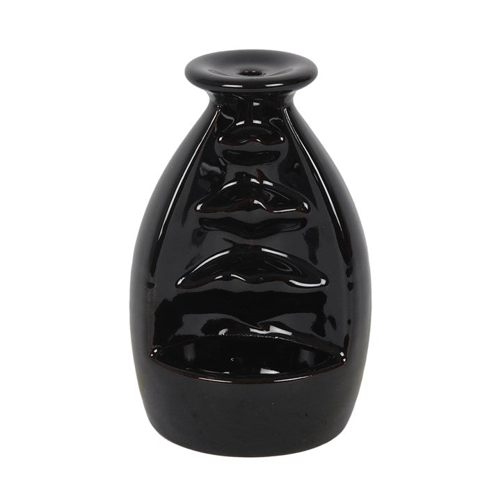 Cocoon Backflow Incense Burner – Tiered Smoke Flow Ritual Vessel