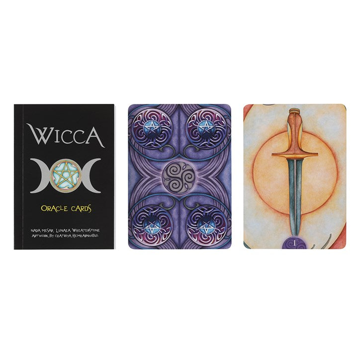 Wiccan Oracle Cards – 33-Card Divination Deck with Guidebook