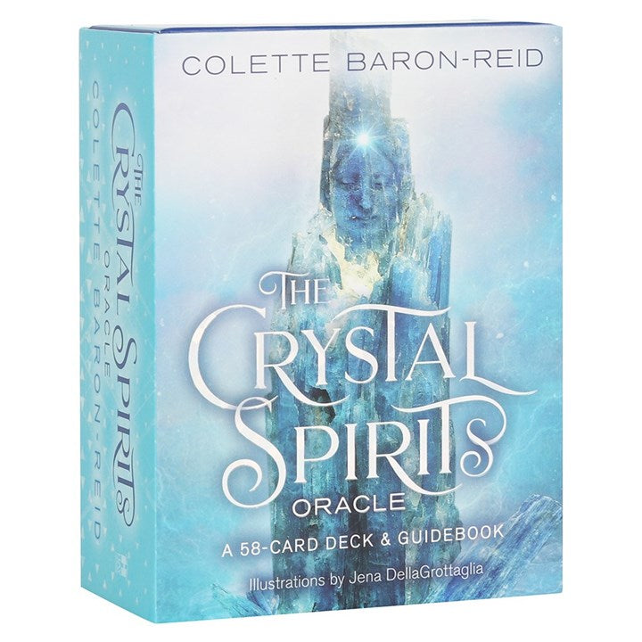 The Crystal Spirits Oracle by Colette Baron-Reid – 58 Cards & 215-Page Guidebook