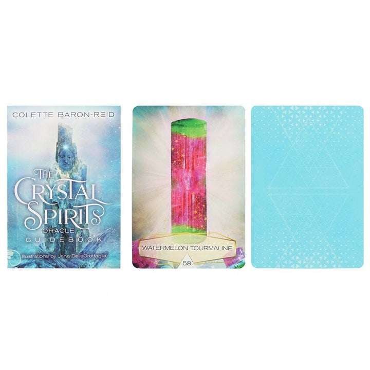 The Crystal Spirits Oracle by Colette Baron-Reid – 58 Cards & 215-Page Guidebook