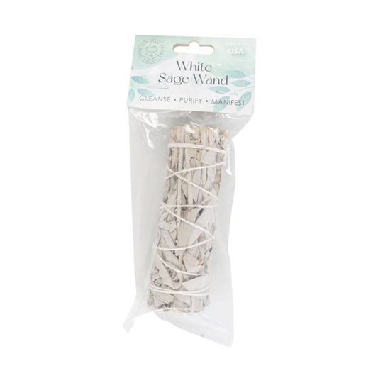 10cm White Sage Smudge Stick – Small Smudging Wand for Cleansing & Purification