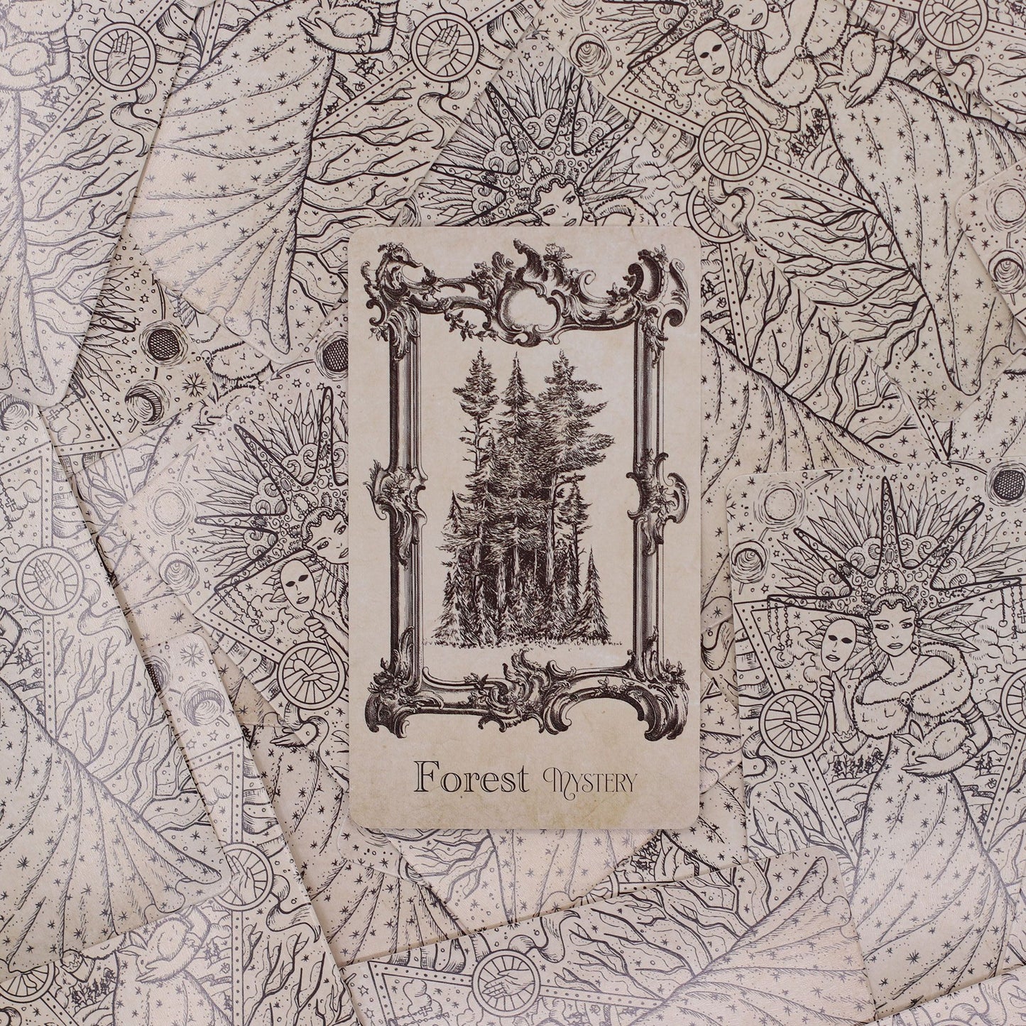 The Spellbook Oracle Cards – Witchcraft Divination Deck