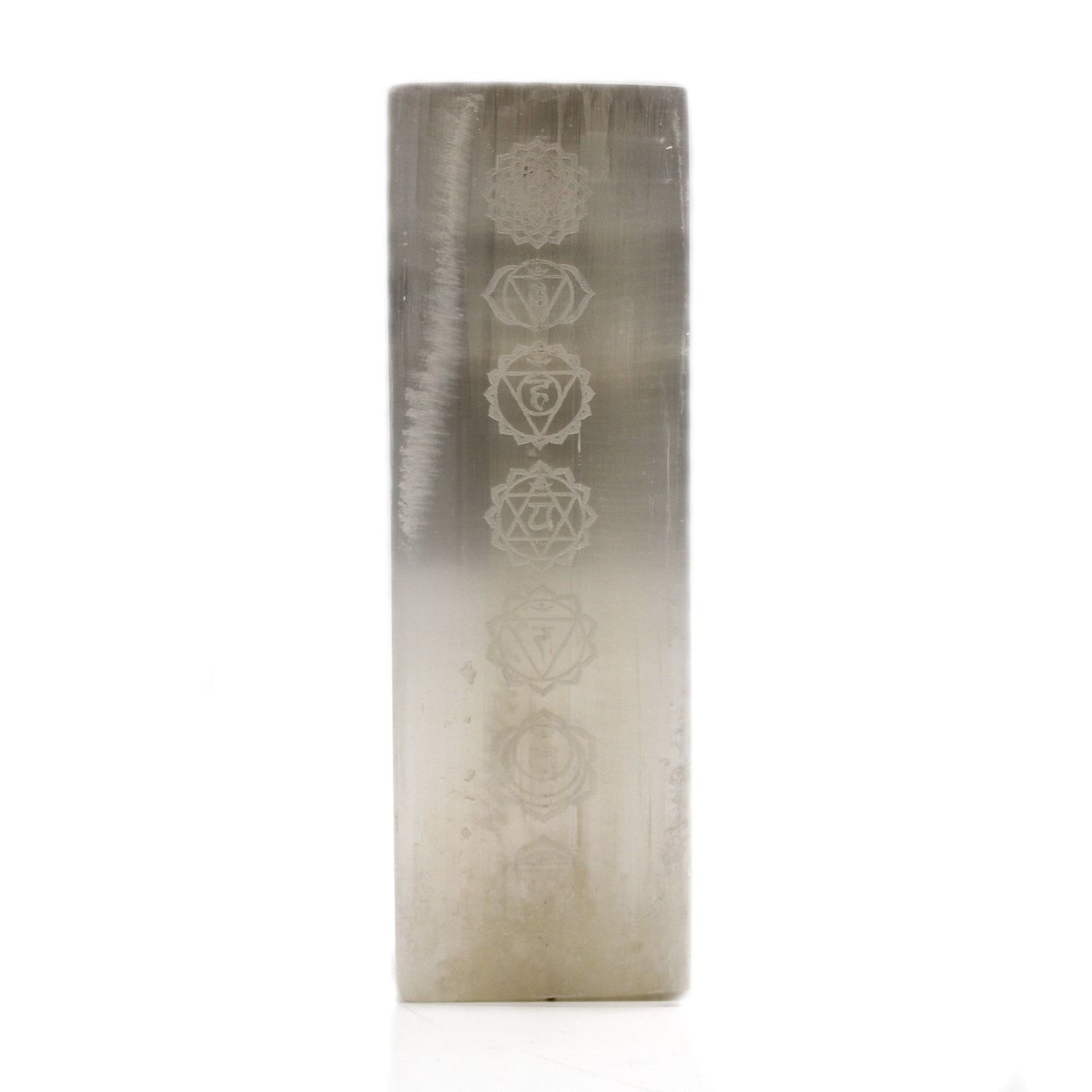 Selenite Chakra Lamp 25cm – Natural Crystal Light for Calm & Home Décor