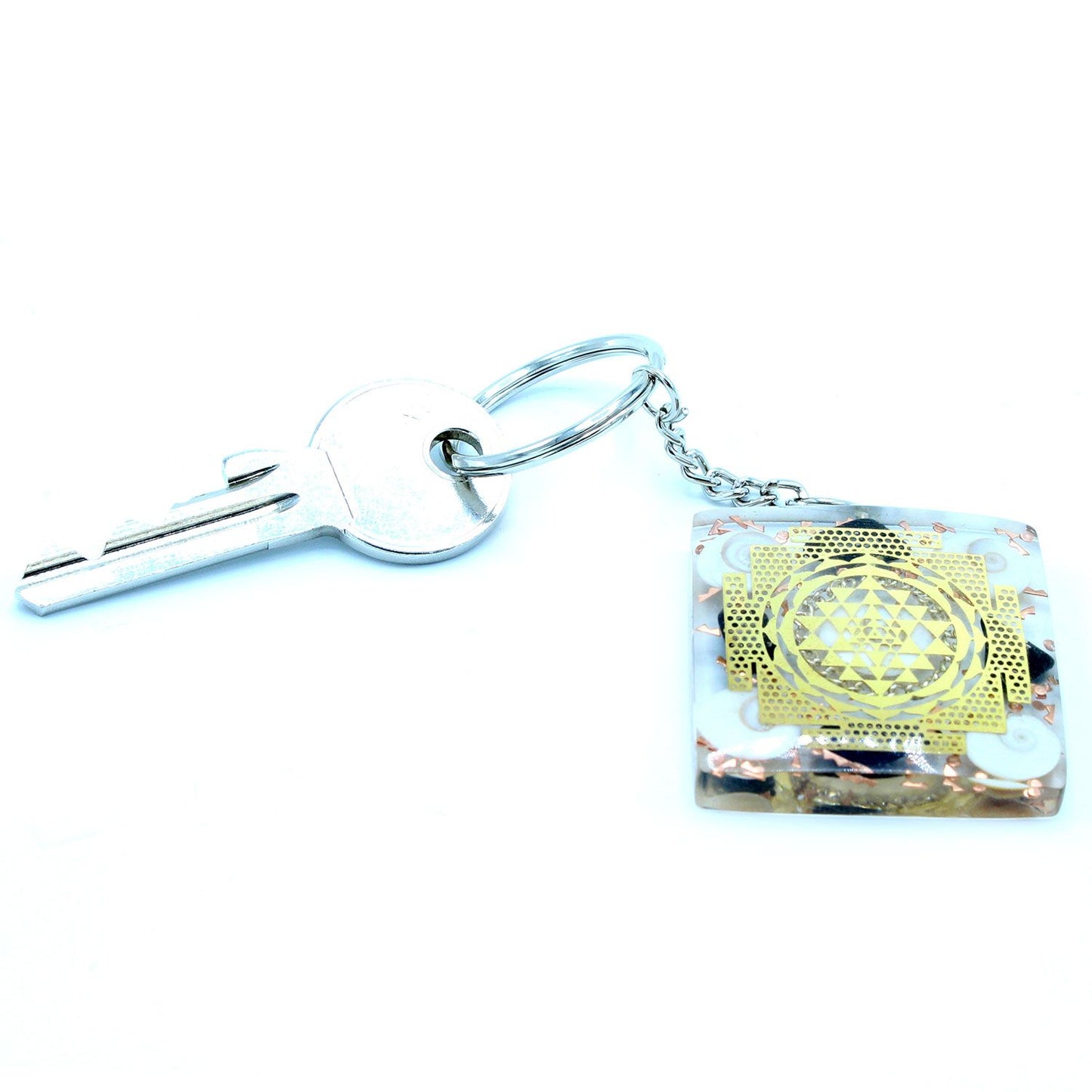 Orgonite Power Keyring – Home Protection with Black Tourmaline