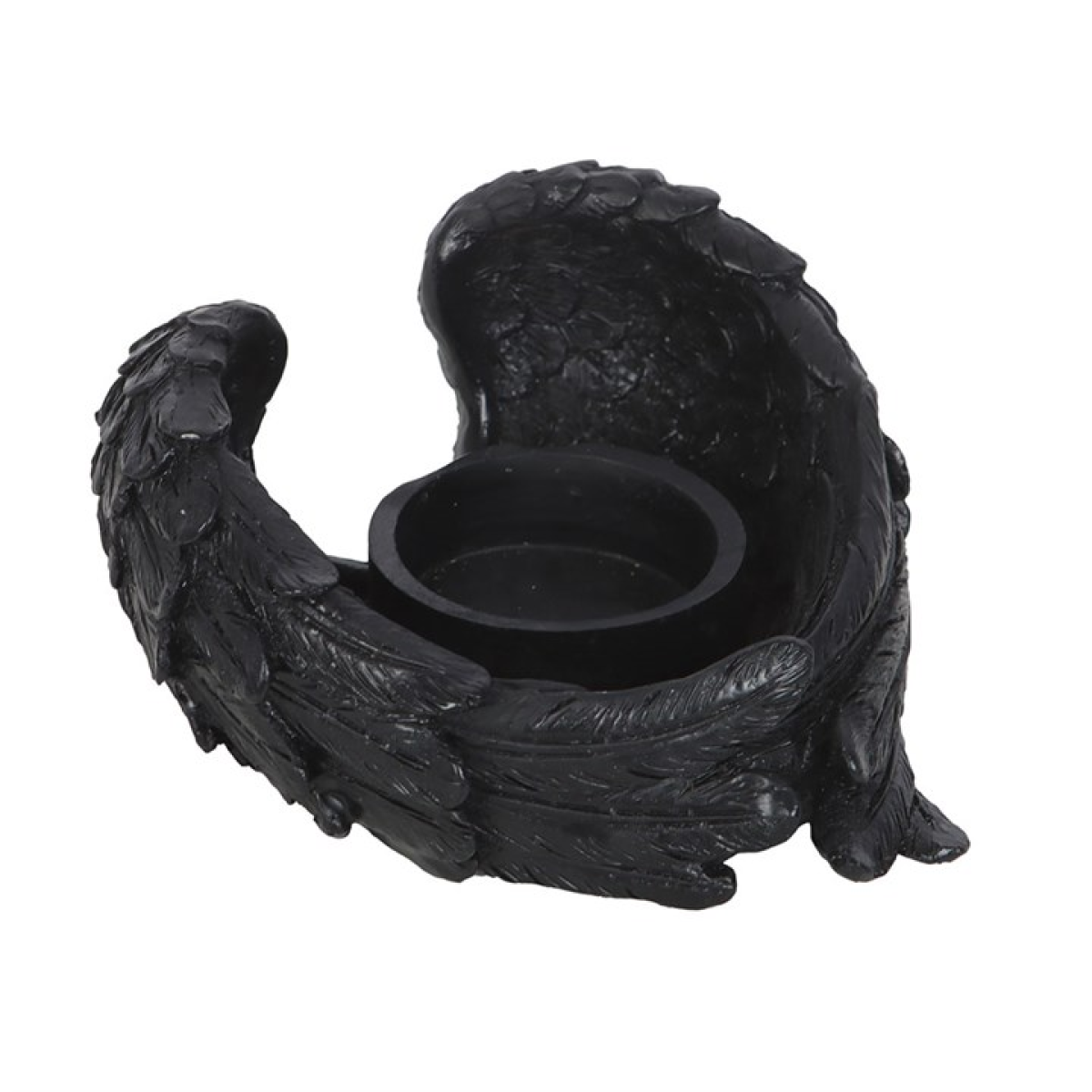 Raven Wings Tealight Holder – Gothic Symbol of Mystery & Protection for Altars and Sacred Spaces