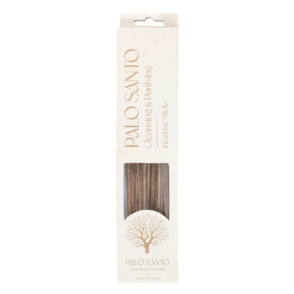 Palo Santo Incense Sticks – 30 Pack for Cleansing, Calm & Positive Energy