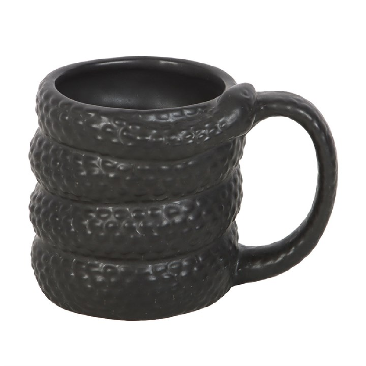 Black Snake Ceramic Mug – 500ml, Mystical Serpent Design