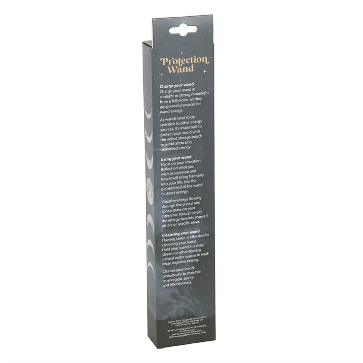 Protection Black Obsidian Magic Wand – Shielding Crystal Energy Tool