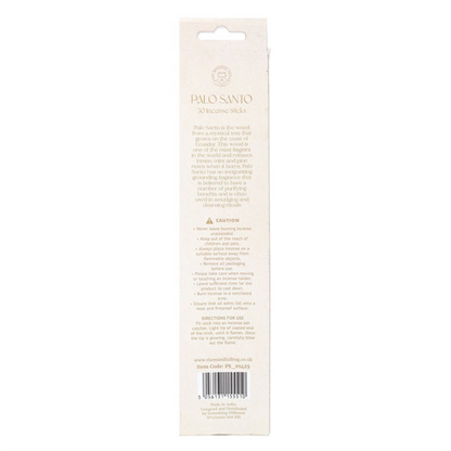 Palo Santo Incense Sticks – 30 Pack for Cleansing, Calm & Positive Energy
