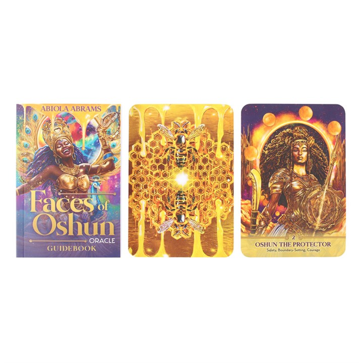 The Faces of Oshun Oracle Deck by Abiola Abrams – 44 Cards & Guidebook
