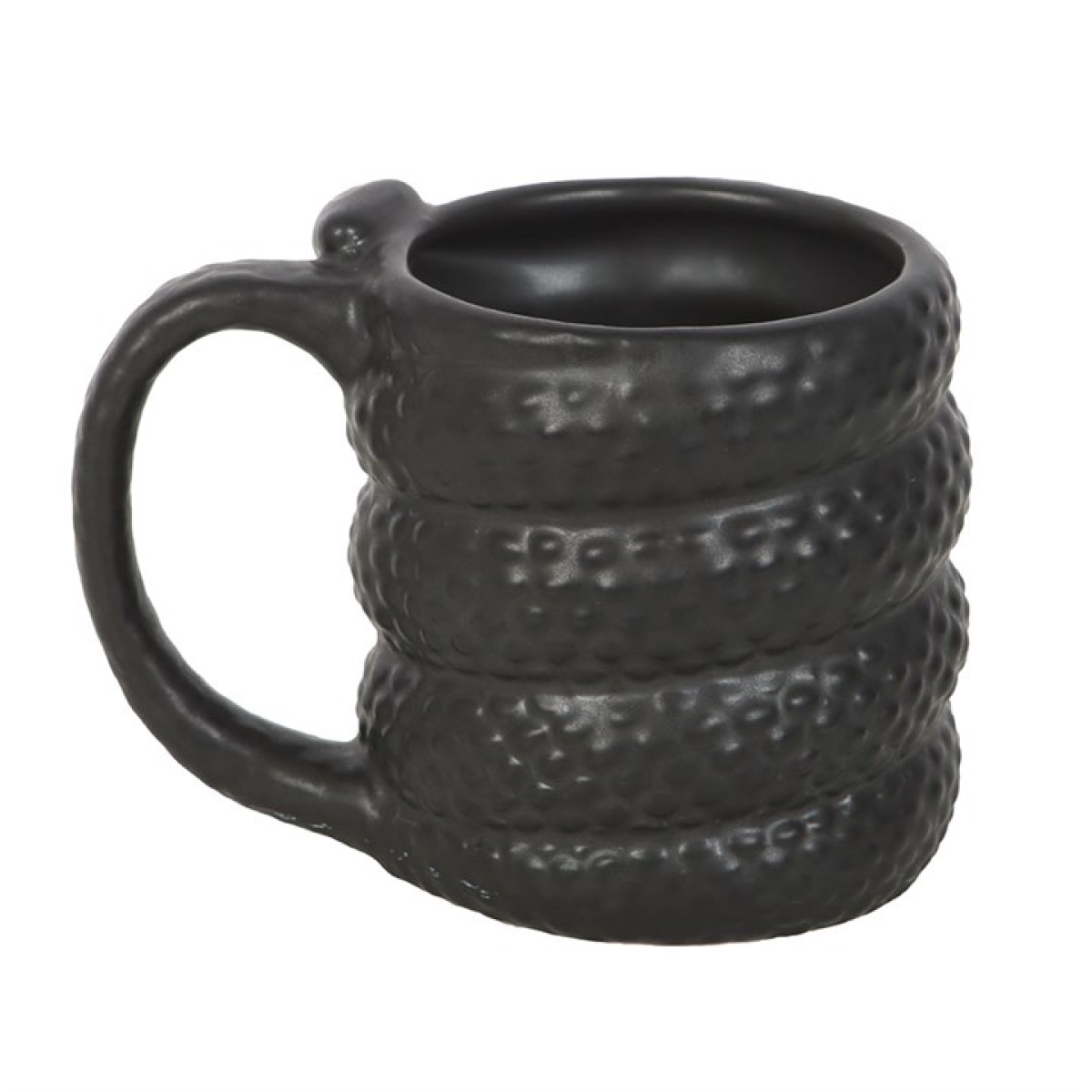 Black Snake Ceramic Mug – 500ml, Mystical Serpent Design