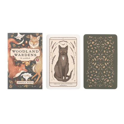 Woodland Wardens Oracle Cards – Animal & Plant Spirit Deck with Guidebook by Jessica Roux