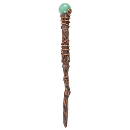 Abundance Green Aventurine Magic Wand – Crystal Tool for Prosperity, Luck & Success
