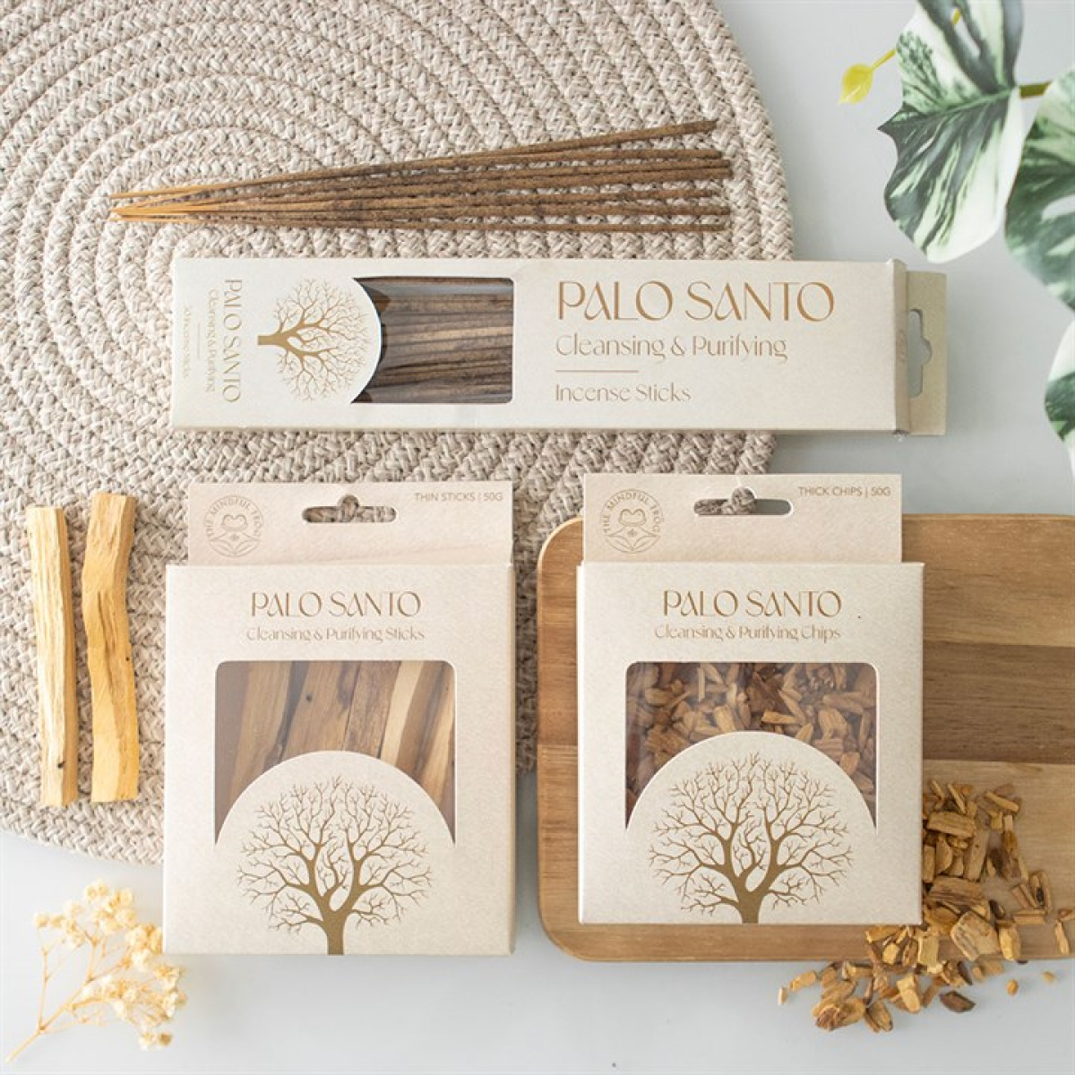 Palo Santo Chips 50g – Sacred Wood for Cleansing, Purification & Relaxation