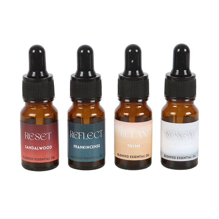 The Meditation Collection – Luxury Essential Oil Gift Set for Reset, Reflection & Spiritual Renewal (4 x 10ml)