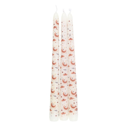 Autumn Equinox Ritual Candles – Set of 3 Harvest Moon Tapers