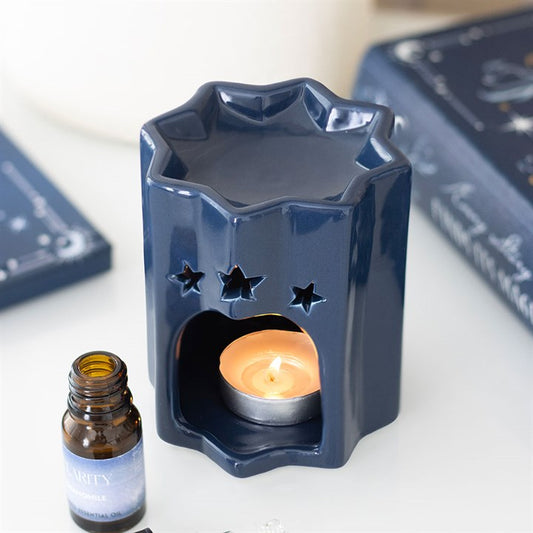 Blue Star Oil Burner – Celestial Aroma Burner for Fragrance Oils