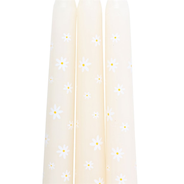 Spring Renewal Ritual Candle Set – 3 Carrot Patch Daisy Tapers