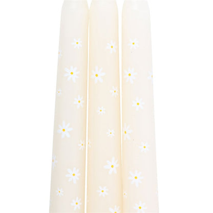 Spring Renewal Ritual Candle Set – 3 Carrot Patch Daisy Tapers
