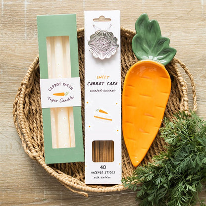 Spring Renewal Ritual Candle Set – 3 Carrot Patch Daisy Tapers
