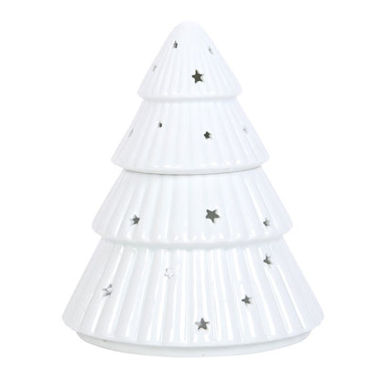Christmas Tree Oil Burner – Ceramic Wax Melt & Aroma Burner for Festive Fragrance