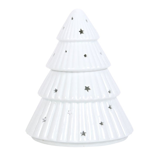 Christmas Tree Oil Burner – Ceramic Wax Melt & Aroma Burner for Festive Fragrance