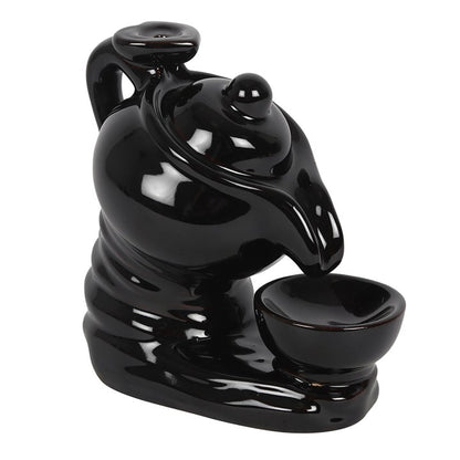 Teapot Backflow Incense Burner – Whimsical Smoke Flow Ritual & Décor Piece