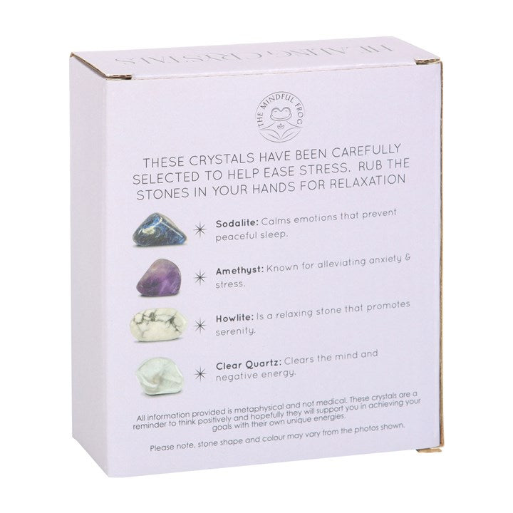 Crystal Harmony Set – Sodalite, Amethyst, Howlite & Clear Quartz Stones