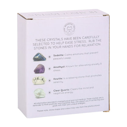 Crystal Harmony Set – Sodalite, Amethyst, Howlite & Clear Quartz Stones