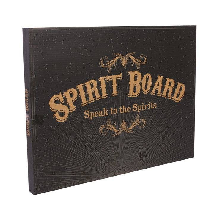 Skull Print Spirit Board – Gothic Ouija Board for Divination & Spirit Communication