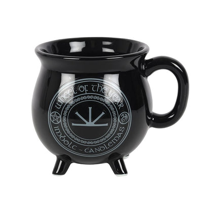 Imbolc Cauldron Mug – Dragons of the Sabbats, Colour-Changing Design