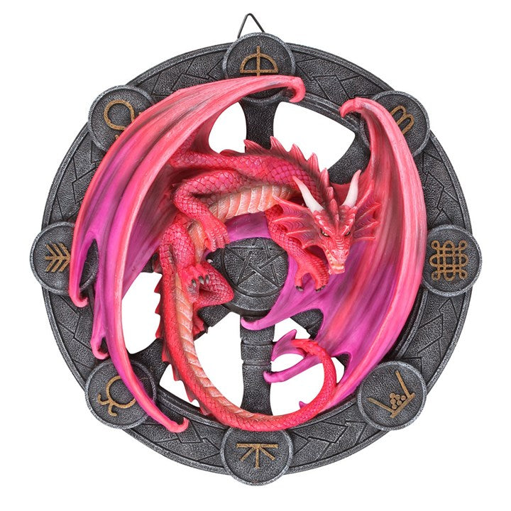 Lammas Dragon 3D Wall Plaque – Dragons of the Sabbats Collection