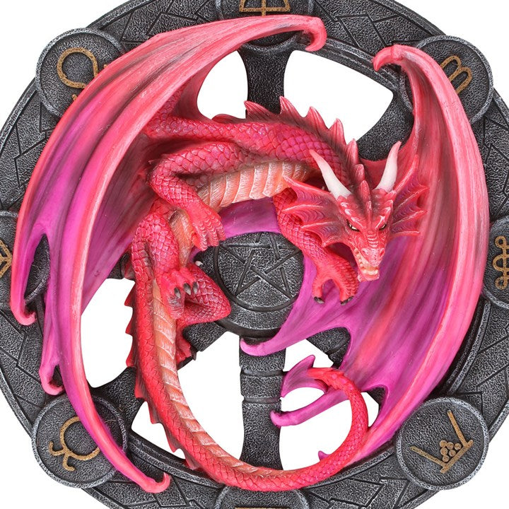 Lammas Dragon 3D Wall Plaque – Dragons of the Sabbats Collection