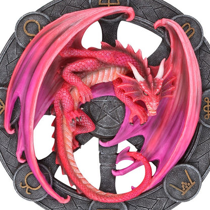 Lammas Dragon 3D Wall Plaque – Dragons of the Sabbats Collection