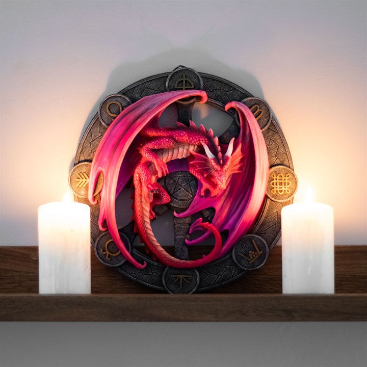 Lammas Dragon 3D Wall Plaque – Dragons of the Sabbats Collection