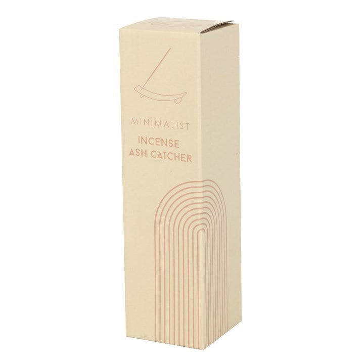 Cream Speckle Incense Ash Catcher – Modern Ritual Stick Holder