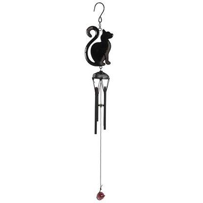 Cat Profile Windchime – Harmony, Protection & Feline Grace