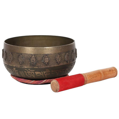 16 cm Buddha Singing Bowl – Handcrafted Sound Healing Instrument for Meditation & Energy Alignment