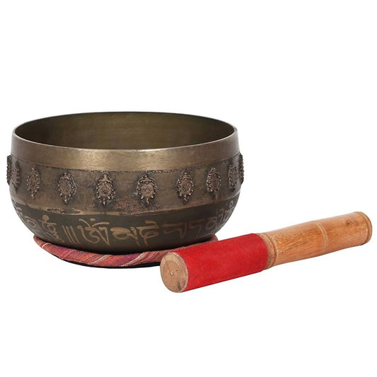 16 cm Buddha Singing Bowl – Handcrafted Sound Healing Instrument for Meditation & Energy Alignment