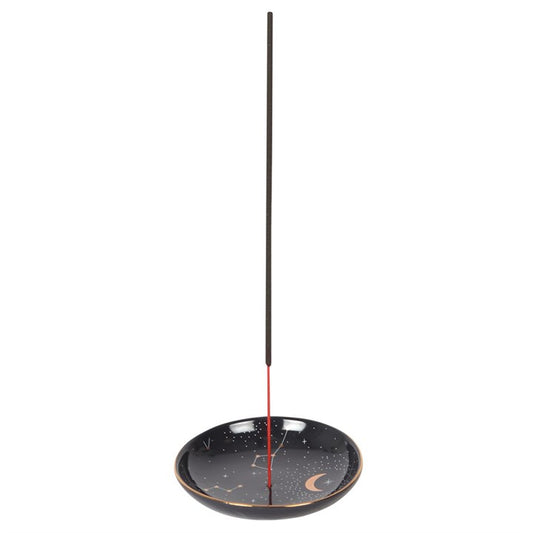 Celestial Constellation Incense Holder – Gold Foil Ritual & Décor Dish