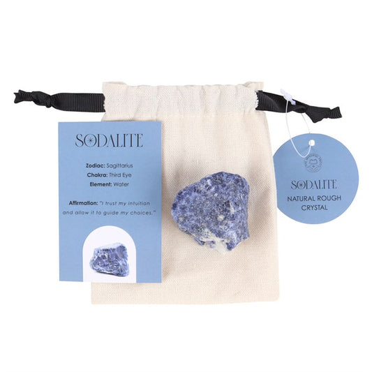 Sodalite Healing Rough Crystal – Intuition, Clarity & Decision Making