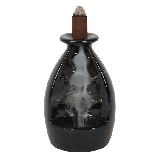 Cocoon Backflow Incense Burner – Tiered Smoke Flow Ritual Vessel