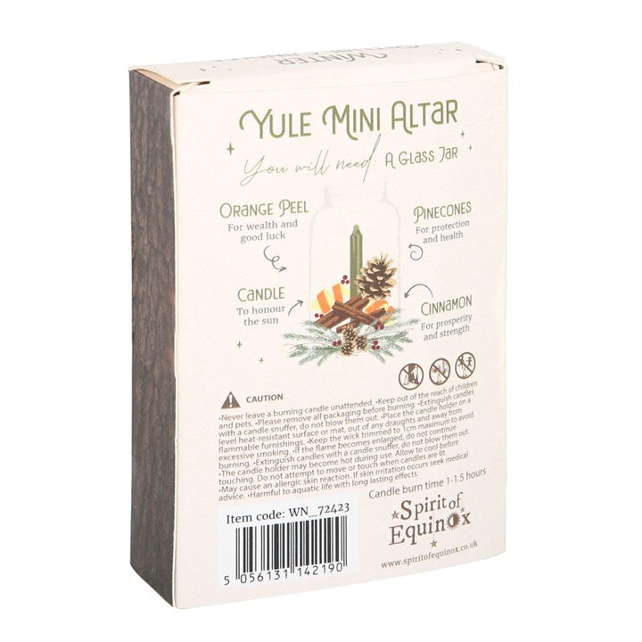 Cedar & Pine Winter Ritual Candles – Set of 12 Yule & Solstice Spell Candles