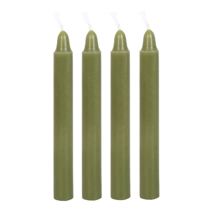 Cedar & Pine Winter Ritual Candles – Set of 12 Yule & Solstice Spell Candles